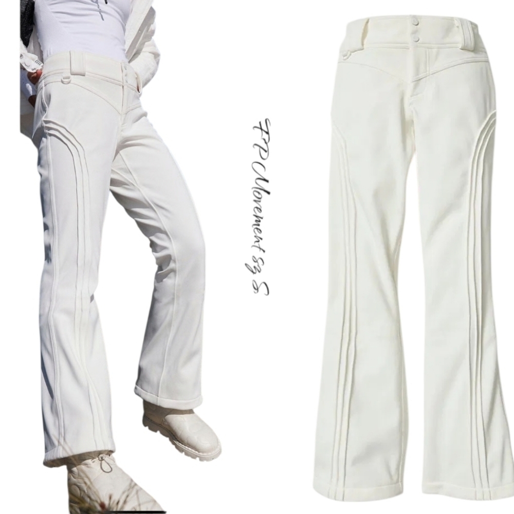 FP Movement by Free People White Boot Cut Flare Pants